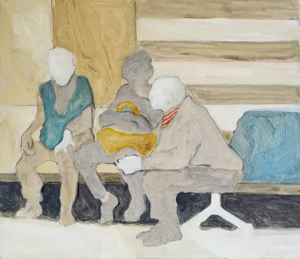 “Neon”, 2025 - tecnica mista su tela cotone - cm. 70 x 60