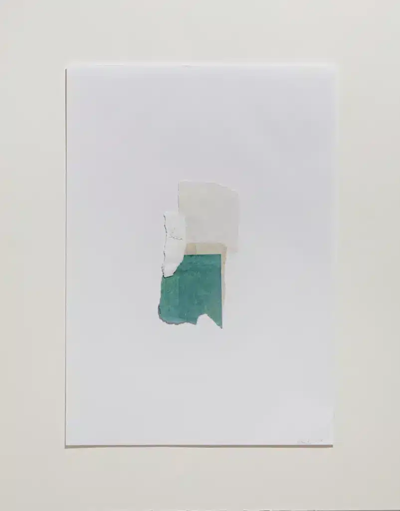 “Equilibri Possibili # 1” 2018, Mixed media on paper / Tecnica mista su carta – cm 42 x 30