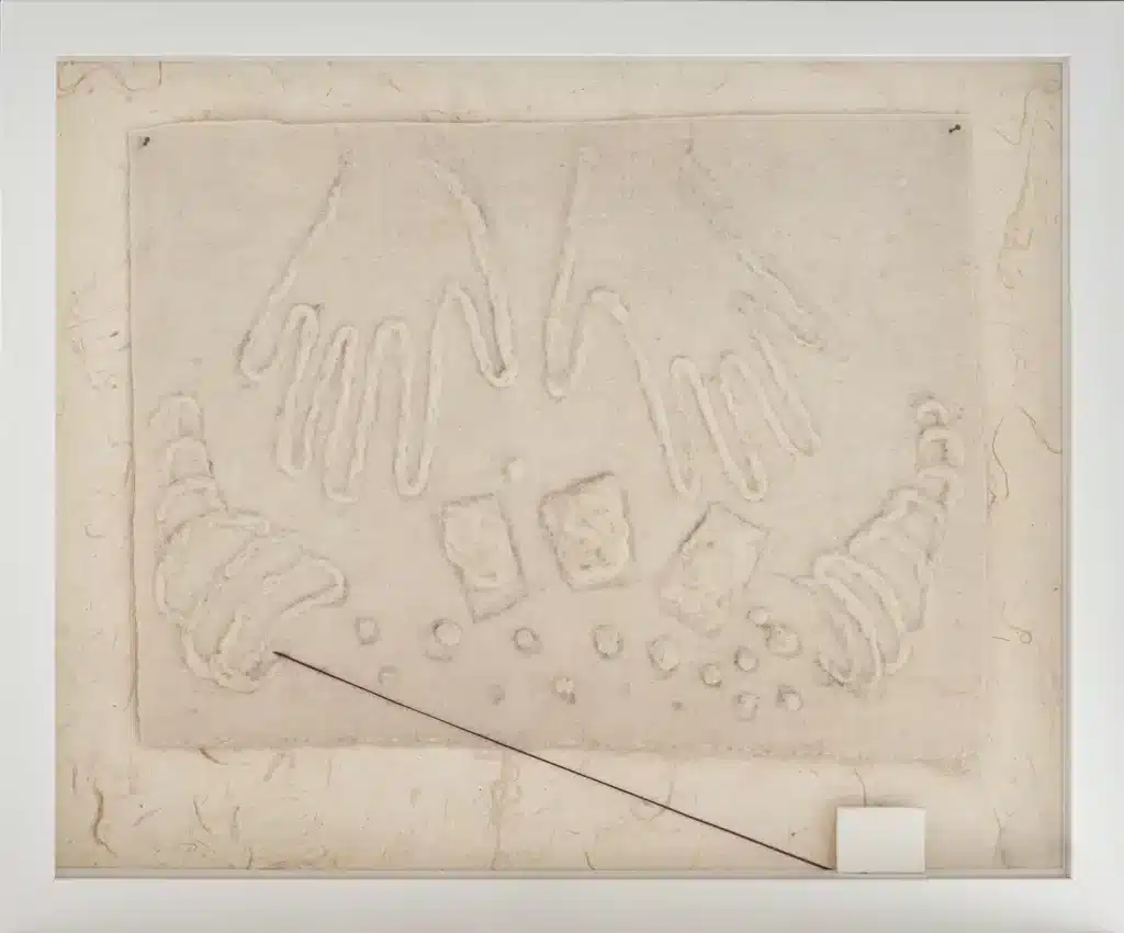 “La suerte”, 2023 – tecnica mista / mixed media – cm 44 x 54