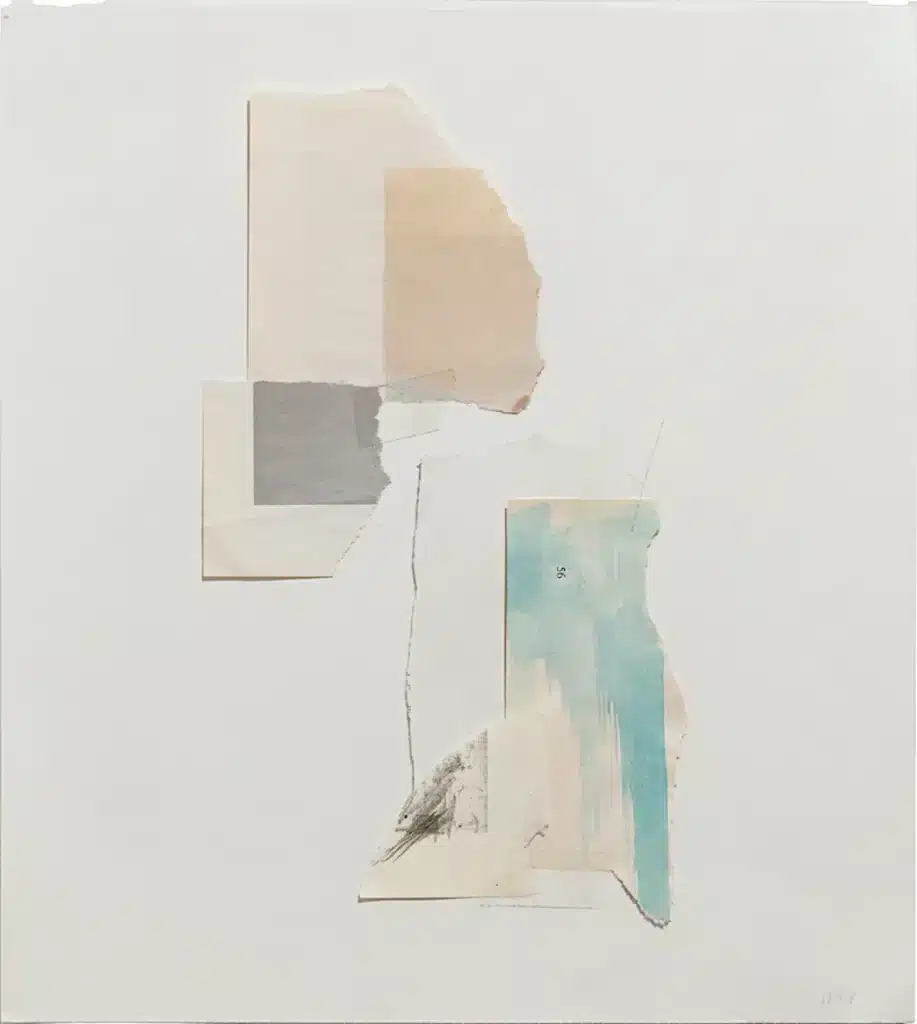 “Tentati accordi # 2” 2018, Collage and mix media on paper / Collage e tecnica mista su carta – cm 31 x 34,5