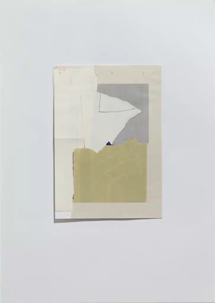 “Tentati Accordi # 4” 2016, Collage and mixed media on paper / Collage e tecnica mista su carta – cm 21 x 15