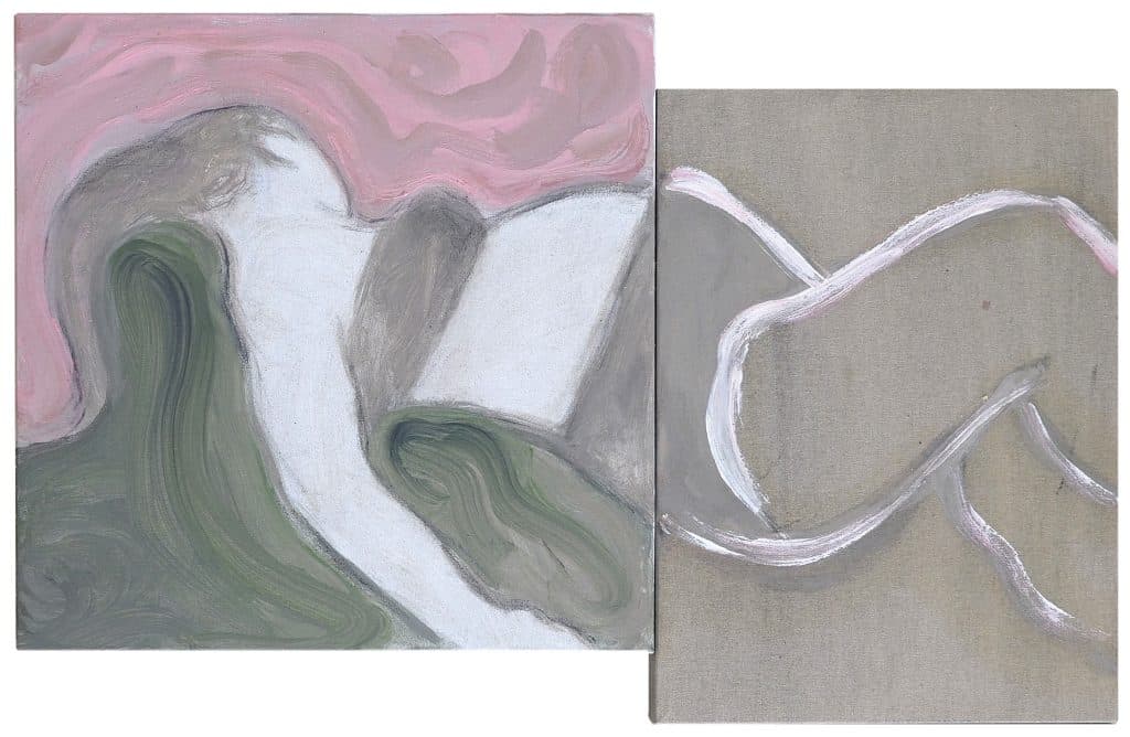 “Agosto fermo” 2026, mixed media on canvas - cm. 31 x 53